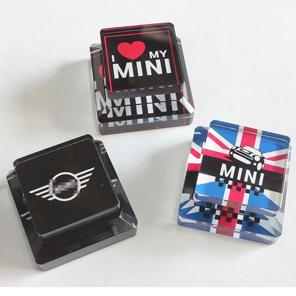 

car air freshener auto accessory artificial crystal material fashion design perfume seat for mini cooper(1pc/set)