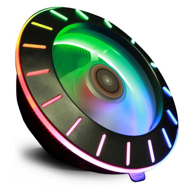 

fans & coolings pc computer water cooling accessories ufo x120 3pin cpu cooler fan radiator desklighting quiet system