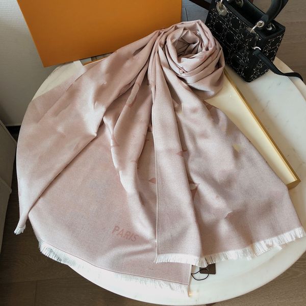 

france luxury designers old flower jacquard scarf for women designer tencel cotton knit scarves letters classic lapel head scarfs shawl plai, Blue;gray