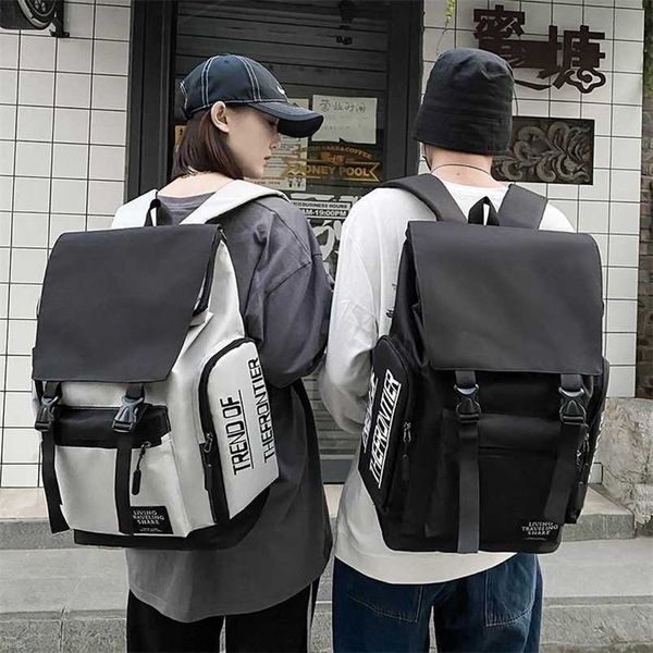 Bolsas AOTTLA Pano Backpack Oxford para Mulheres Pacotes Impermeáveis ​​Grande Bag Unisex Escola Viagem Mulheres 202211