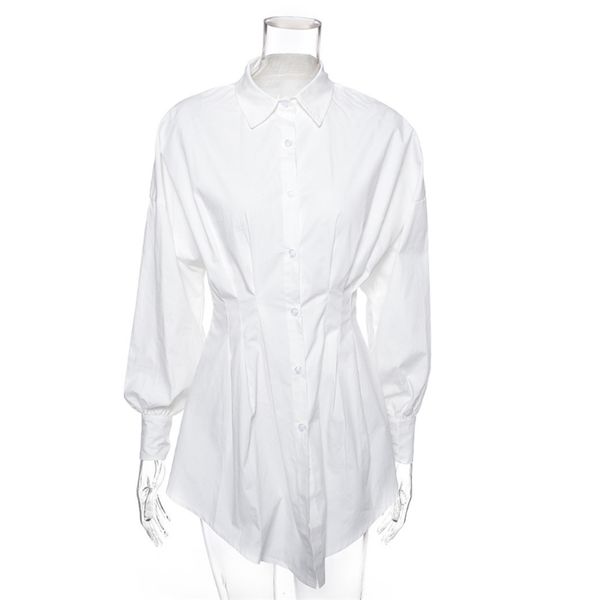 

autumn new fashion women blouse shirt dress casual long sleeve lapel blouse office lady elegant shirts female blusas, Black;blue
