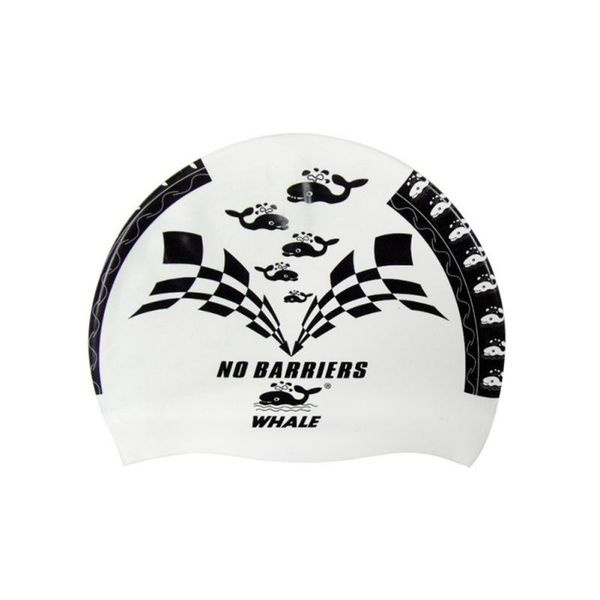 

swimming caps wrinkle-men women anti-adhesive hair durable high stretch printing cap