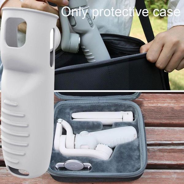 

cell phone mounts & holders bht80 anti-scratch and dust-proof handle case for mobile pan/tilt accessories suitable om5 silicone protective c