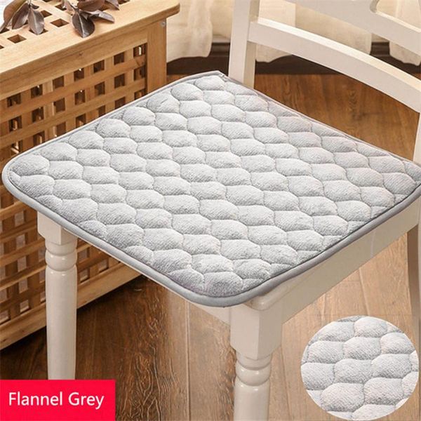 

cotton solid seat cushion home office comfortable cushion can be fixed on the chair hip hip chair 5 colors