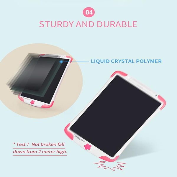 

whiteboards display hand writing board for kids digital electronic lcd doodling color graffiti children in drawing toys draw home