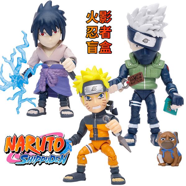 

whirlpool naruto accessories with kakashi model hand-made blind box four generation doll