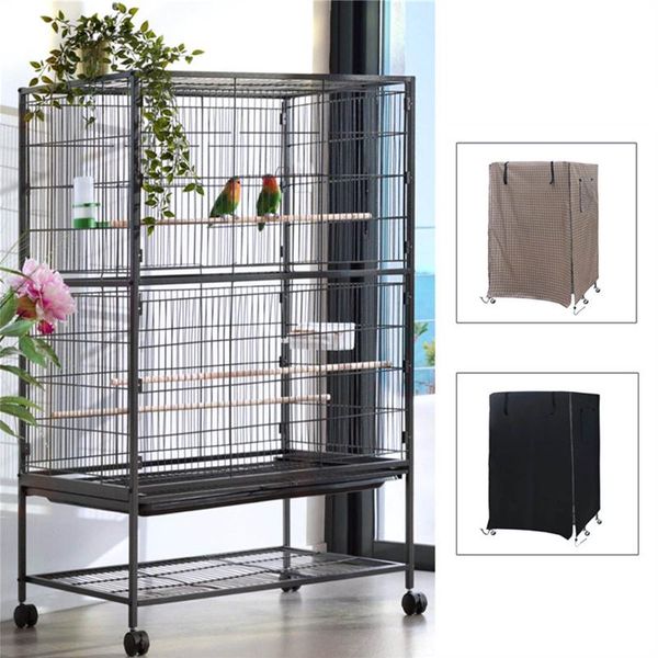 

other bird supplies parrots aviary cage cover good night oxford cloth waterproof anti-uv birdcage with mesh window for large