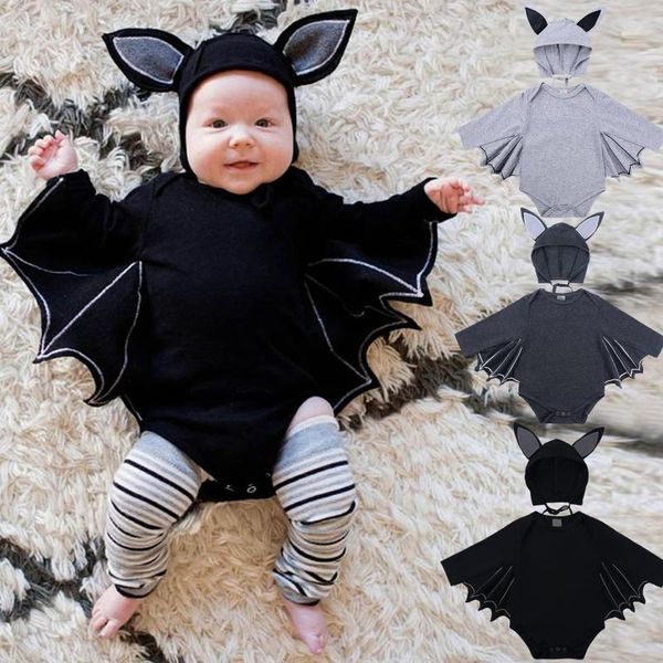 

carriers, slings & backpacks toddler born baby boys girls clothes halloween cosplay costume bat romper hat 2pcs costumes outfits set my 1st