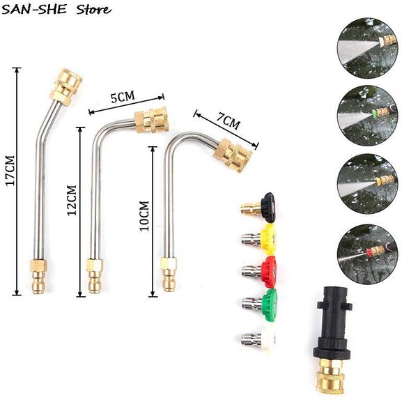

watering equipments pressure washer nozzle high cleaner accessories for karcher k series tips adjustable angle spray