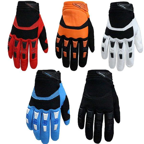 

cycling gloves 10 pairs hand non-slip sport bicycle bike motor bmx motocross, Black