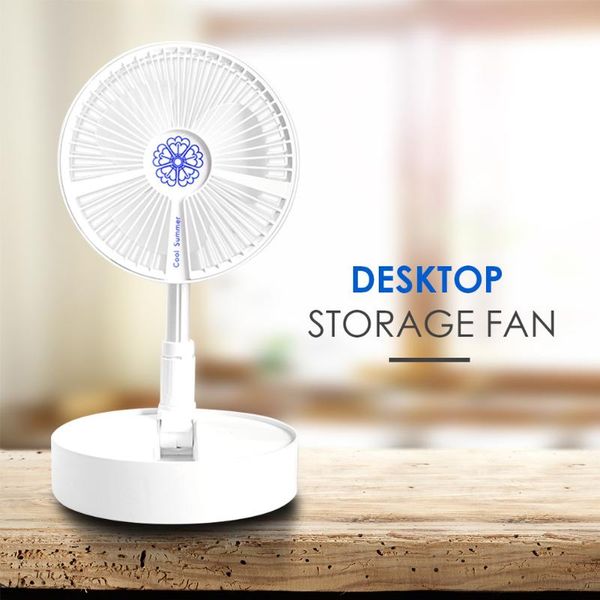 

electric fans foldable fan usb rechargeable student dormitory portable home office desk air conditioning
