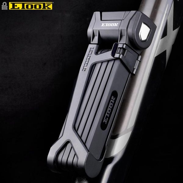 

bike locks etook folding lock 15t shear patent bracket high security foldable for motorbike e-bike electric direct selling