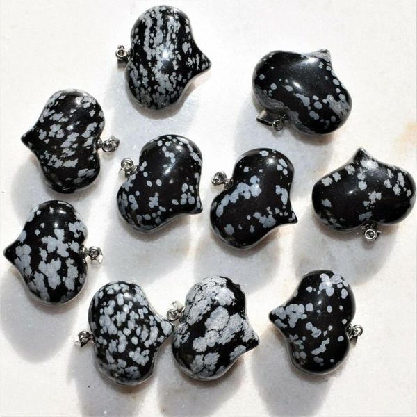 

decorative objects & figurines natural snowflake obsidian crystal love reiki energy gems gift