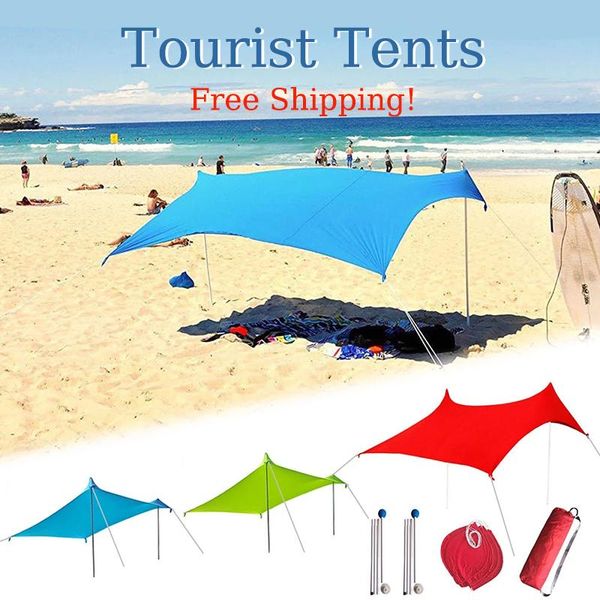 

tents and shelters beach tent sun shelter outdoor shade canopy membrane for umbrella tourist yoholoo