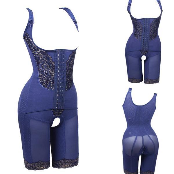

women's shapers plus size women bodysuits corset intimates waist corsets & bustiers slimming full body shaper postpartum girdles, Black;white