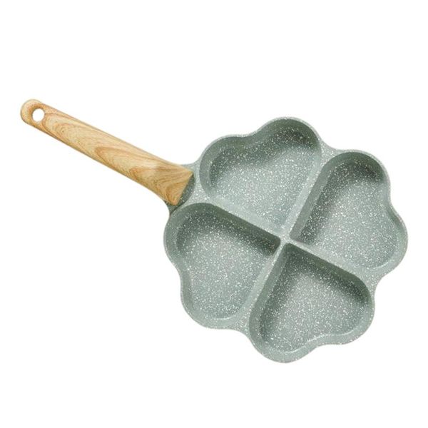 

pans 1pc home non-stick egg frying pan kitchen breakfast cooking (assorted color)
