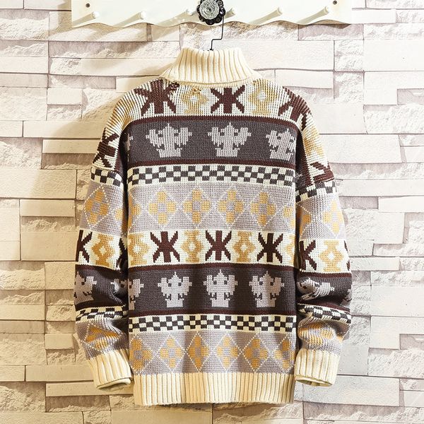 

2021 new sweaters men's long sleeves autumn spring striped knitted o-neck plus 5xl 7xv3, White;black