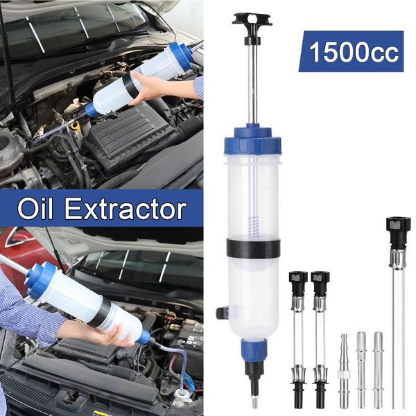 

professional hand tool sets 1500cc oil extractor filling bottle transfer manual operation automotive fluid extraction car fuel pump