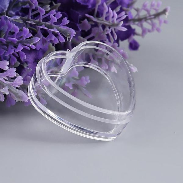 

8pcs cosmetic sifter jar with love shape for females travelling empty portable pot transparent container 4g outdoor plastic x0a9