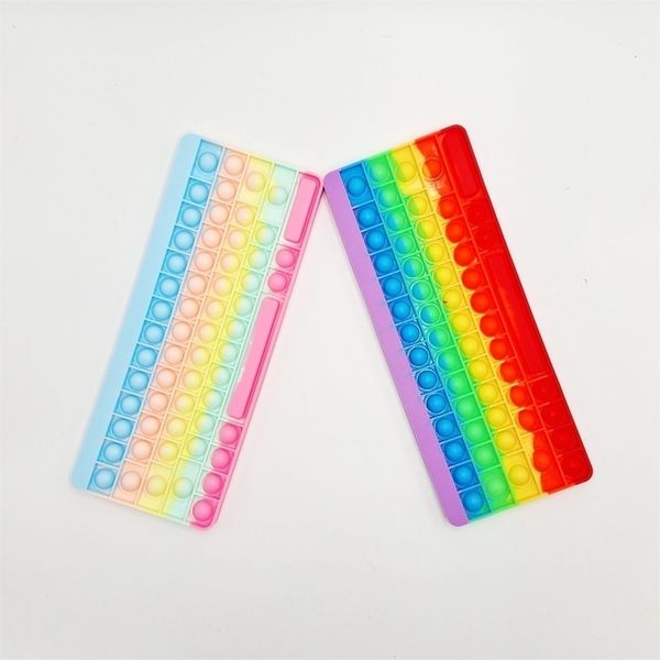 

new rat killing pioneer keyboard children's educational with letter decompression silicone toy