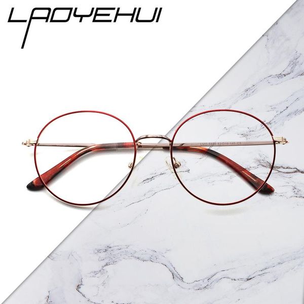 

fashion sunglasses frames optical prescription metal big round eyeglasses frame transparent retro oval fake glasses decorative diopters wome, Black