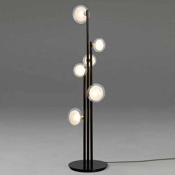 

floor lamps nordic bubble led lamp designer glass ball stand for bedroom study living room decoration indoor g9 lighting