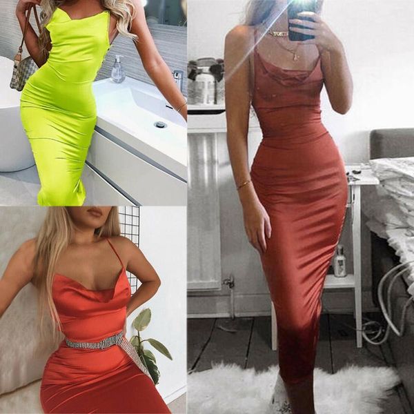 

women dresses slim sleeveless solid color evening party sheath female ladies summer bag hip clothing, Black;gray
