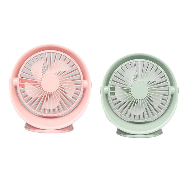 

electric fans multi-angle portable mini fan silent charging usb small desktop