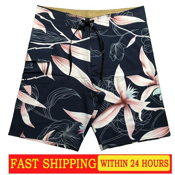 

men's swimwear summer swimming trunks swimsuit quick-dry shorts beach pants bermuda men stretch print surf
