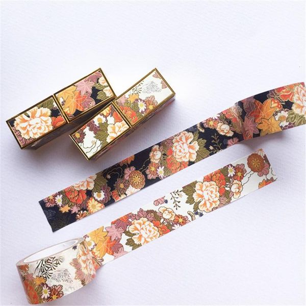 

gift wrap zephyr peony lipstick journal washi tape set adhesive decor diy scrapbooking sticker label masking tapes paper s066