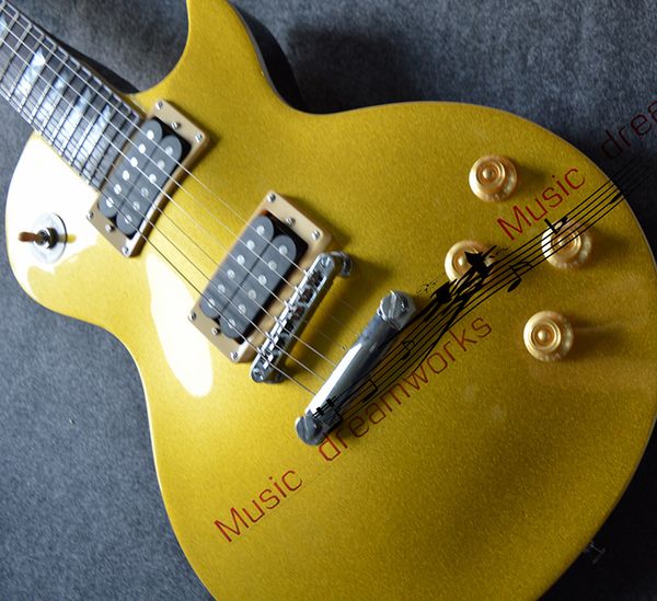 

lp standard goldelectric guitar body mahogany , support custom