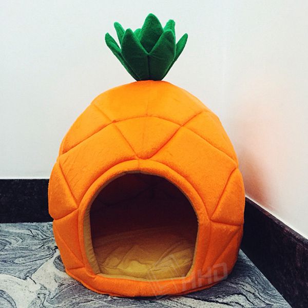 

creative kenne cat nest teddy dog fruit banana stberry pineappe watermeon cotton bed warm pet products fodabe dog house