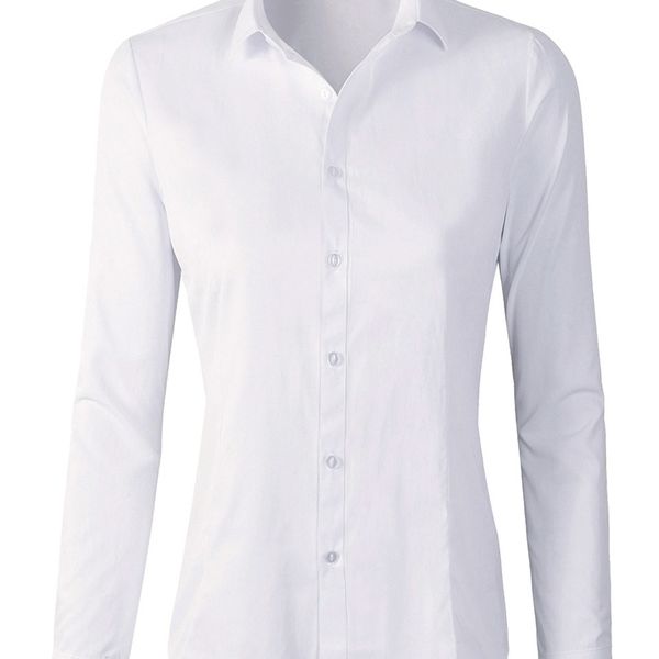 

beninos women's formal work wear white simple shirt 210308