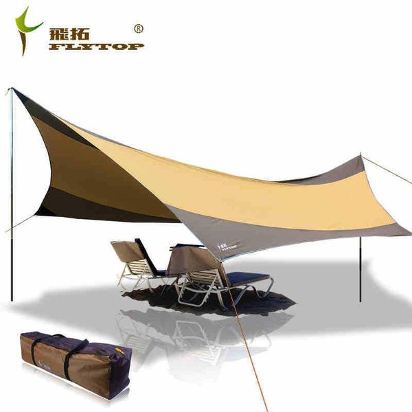 

fly5-8 person 550 * 560cm rain proof beach fishing awning canopy tarp outdoor sun shelter park camping pergola canopy tent