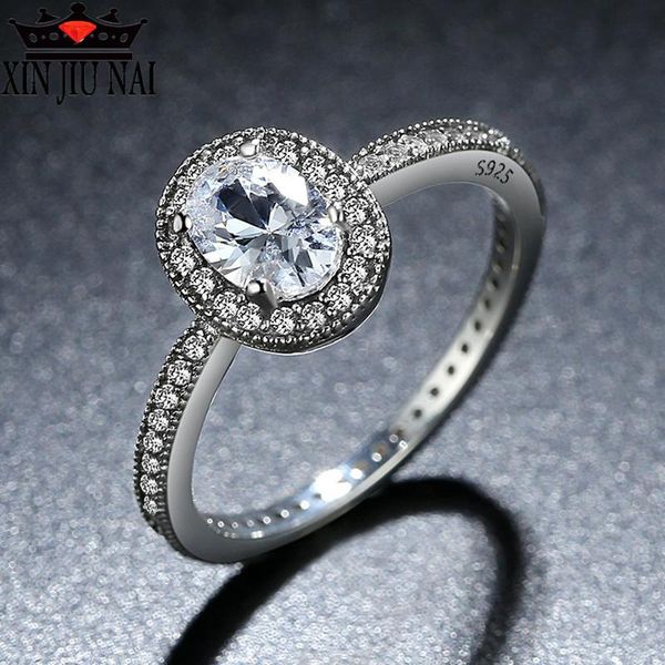 

cluster rings retro-thai silver black luxury color finger crystal cubic zirconia small round wedding for women jewelry, Golden;silver