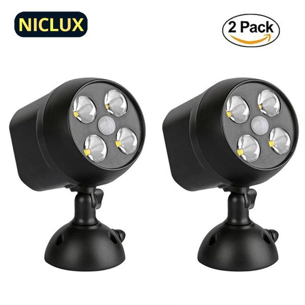 

niclux led outdoor lighting garden outdoor light street lamp waterproof battery driveway operated wall lamp wall light