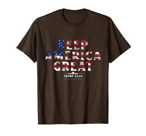 

keep america great t-shirt 2020 presidential support t-shirt, White;black