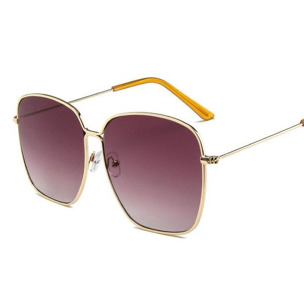 

vintage big female brand for women frame glasses metal designer oversized colorful sunglasses mirrors popular uv400 eyewear sun asqdx rhqha, White;black