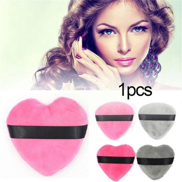 

sponges, applicators & cotton sponges soft makeup puffs multifunctional face large shape with love powder strap blendiful velour puff d9n3