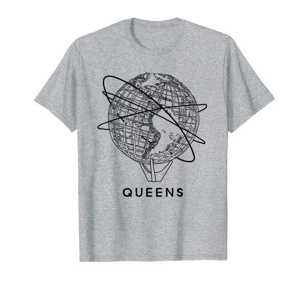 

queens flushing new york unisphere t-shirt, White;black