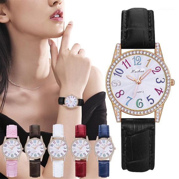

wristwatches women's wristwatch rhinestone female quartz wrist watches for women exquisite ladies watch zegarek damski orologio donna l, Slivery;brown