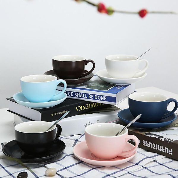 

cups & saucers espresso modern simplicity ceramic coffee cup and saucer 200ml porcelain set tea milk drinking utensils mug