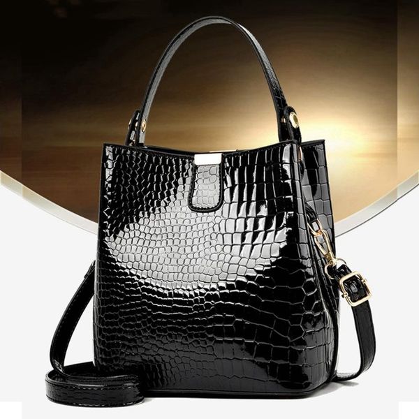 

evening bags all seasons women shoulder bag pu bucket messenger handbags female sac a main femme