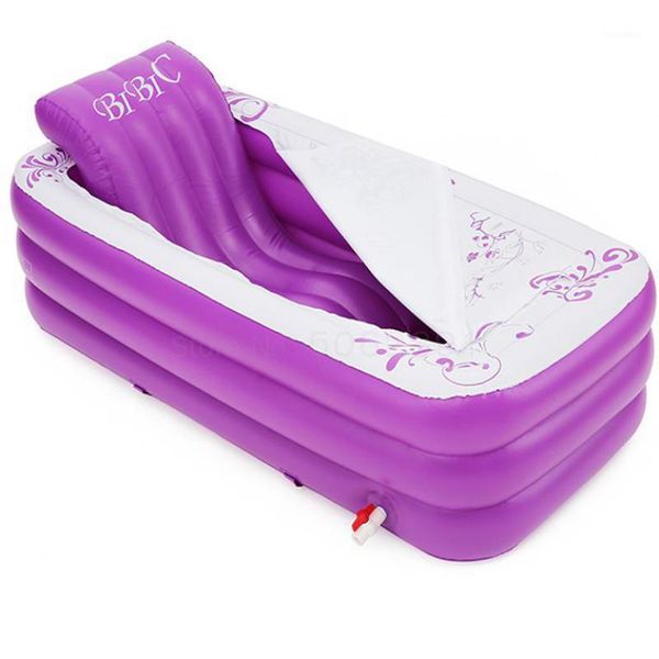 

bathing tubs & seats bathtub bucket inflatable body foldable thickened plastic household1