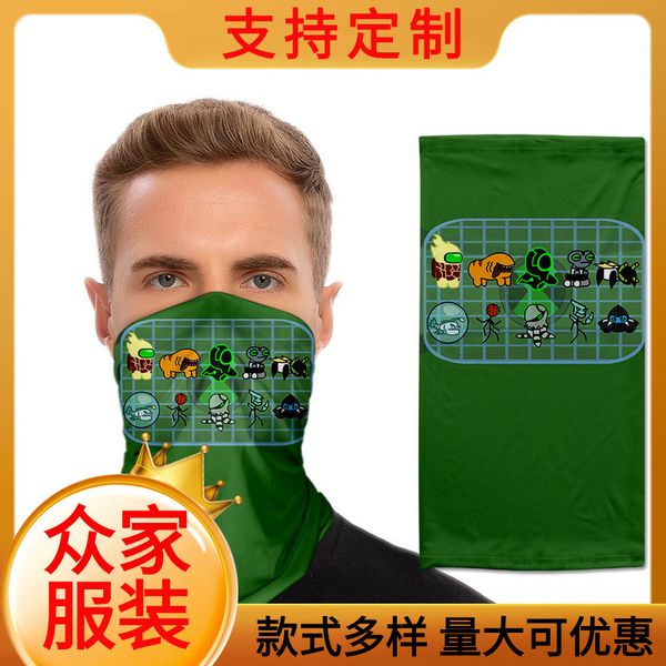 

printed pattern headband sports outdoor products use magic mask