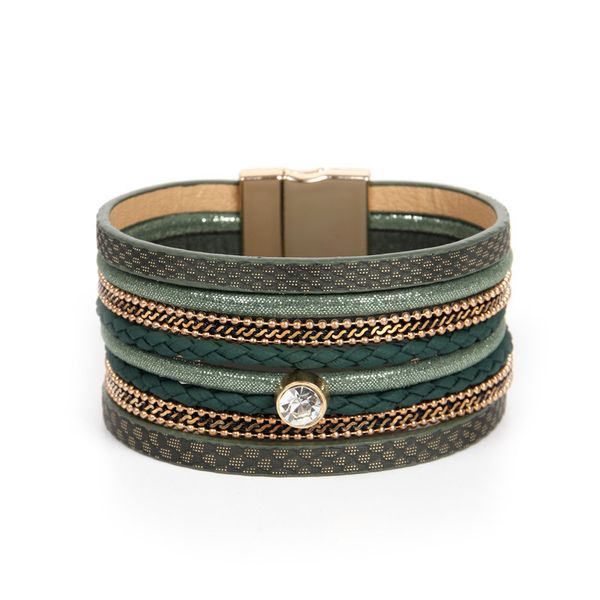 

bohemian style bracelet hand woven ethnic style jewelry bracelet, Black