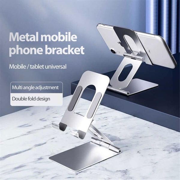 

cell phone mounts & holders universal foldable desk holder mount stand for 11 live online class mobile ipad tablet metal hold