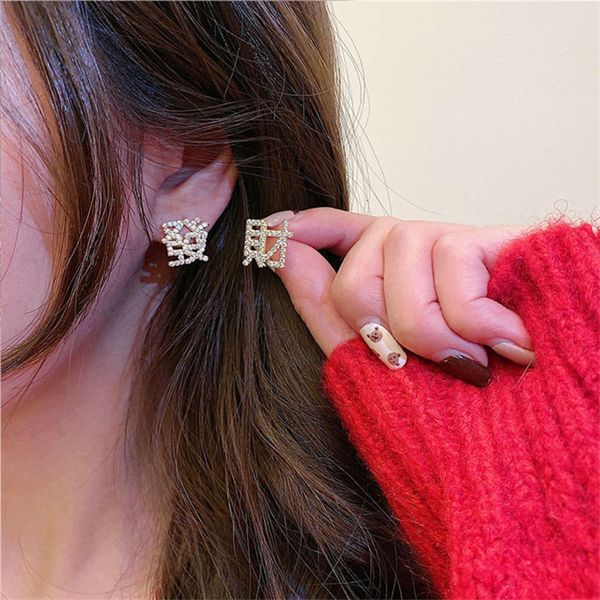 

hbp fashion exquisite zircon version for new year, Silver