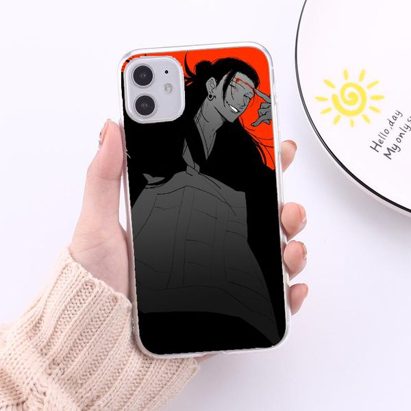 

jujutsu kaisen cartoon antiquity animation printing mobile phone case clear pattern not easy to fade