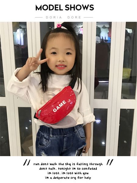 

children baby girl waist packs kid fanny bag fashion solid color chest bag fanny chest bags boys girls baby money belt bag